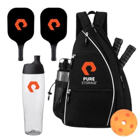 Pickleball Set with Water Bottle