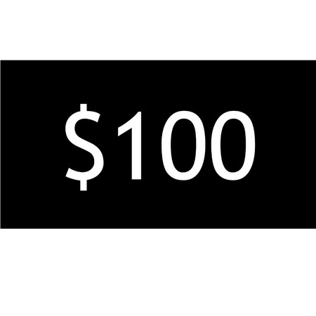 $100 Gift Certificate